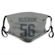 Christian Rozeboom Los Angeles Rams  Face Mask - Gray