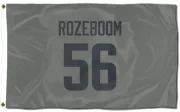 Christian Rozeboom Los Angeles Rams  Flag (3 X 5) - Gray