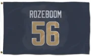 Christian Rozeboom Los Angeles Rams  Flag (3 X 5) - Navy