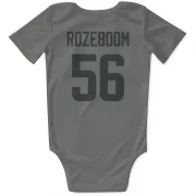 Christian Rozeboom Los Angeles Rams  Infant & Newborn Bodysuit  - Gray