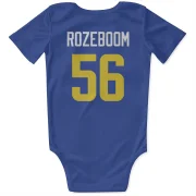 Christian Rozeboom Los Angeles Rams  Infant & Newborn Bodysuit  - Royal