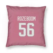 Christian Rozeboom Los Angeles Rams  Pillow Cover (18 X 18) - Pink