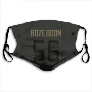 Christian Rozeboom Los Angeles Rams  Service Face Mask - Black