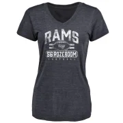 Christian Rozeboom Women's Los Angeles Rams Flanker T-Shirt - Navy