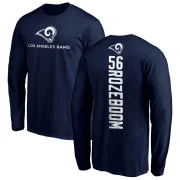 Christian Rozeboom Youth Los Angeles Rams Backer Long Sleeve T-Shirt - Navy