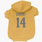 Cobie Durant Los Angeles Rams  Dog & Cat Pet Hoodie - Gold