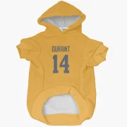 Cobie Durant Los Angeles Rams  Dog & Cat Pet Hoodie - Gold