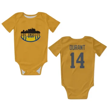 Cobie Durant Los Angeles Rams  Infant & Newborn Bodysuit  - Gold