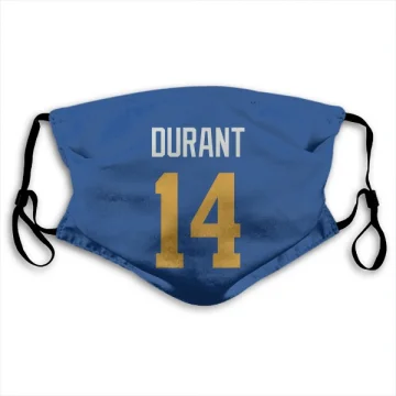 Cobie Durant Los Angeles Rams   Royal  Face Mask - Gold