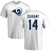 Cobie Durant Men's Los Angeles Rams Logo T-Shirt - White