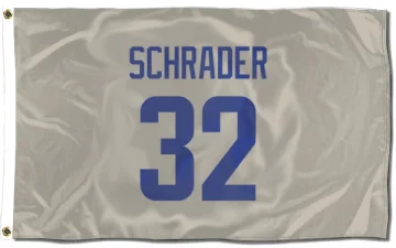 Cody Schrader Los Angeles Rams   Bone Flag (3 X 5)