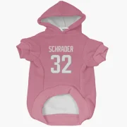 Cody Schrader Los Angeles Rams  Dog & Cat Pet Hoodie - Pink