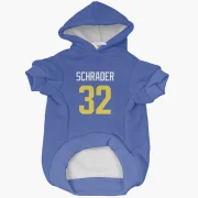 Cody Schrader Los Angeles Rams  Dog & Cat Pet Hoodie - Royal