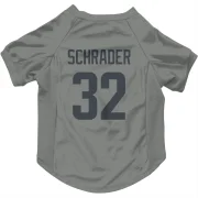 Cody Schrader Los Angeles Rams  Dog & Cat Pet Jersey - Gray