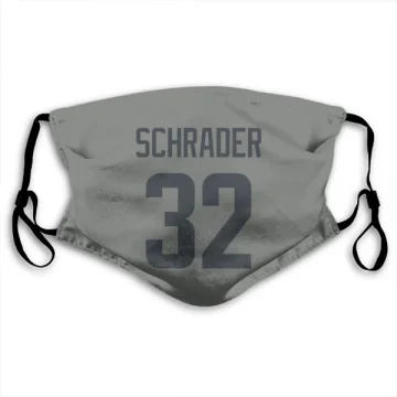 Cody Schrader Los Angeles Rams  Face Mask - Gray