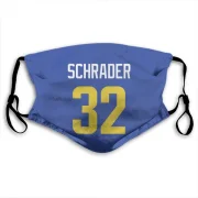 Cody Schrader Los Angeles Rams  Face Mask - Royal