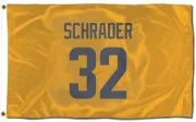 Cody Schrader Los Angeles Rams  Flag (3 X 5) - Gold