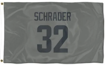 Cody Schrader Los Angeles Rams  Flag (3 X 5) - Gray