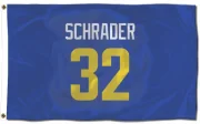 Cody Schrader Los Angeles Rams  Flag (3 X 5) - Royal