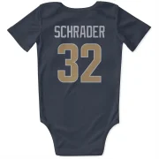 Cody Schrader Los Angeles Rams  Infant & Newborn Bodysuit - Navy