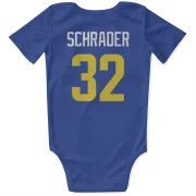 Cody Schrader Los Angeles Rams  Infant & Newborn Bodysuit - Royal