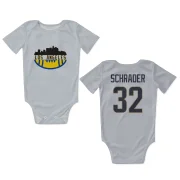 Cody Schrader Los Angeles Rams  Infant & Newborn Bodysuit - White