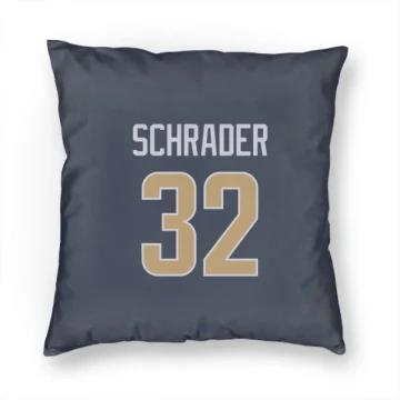 Cody Schrader Los Angeles Rams  Pillow Cover (18 X 18) - Navy