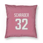 Cody Schrader Los Angeles Rams  Pillow Cover (18 X 18) - Pink