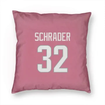 Cody Schrader Los Angeles Rams  Pillow Cover (18 X 18) - Pink