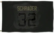 Cody Schrader Los Angeles Rams  Service Flag (3 X 5) - Black