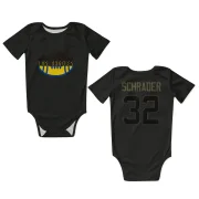 Cody Schrader Los Angeles Rams  Service Infant & Newborn Bodysuit - Black