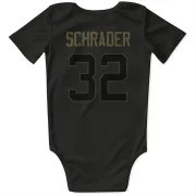 Cody Schrader Los Angeles Rams  Service Infant & Newborn Bodysuit - Black