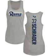 Cody Schrader Women's Los Angeles Rams Backer Tank Top - Ash