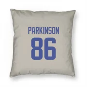 Colby Parkinson Los Angeles Rams   Bone Pillow Cover (18 X 18)