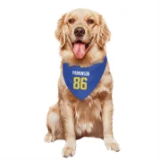 Colby Parkinson Los Angeles Rams  Dog & Cat Pet Bandana - Royal