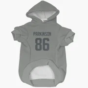 Colby Parkinson Los Angeles Rams  Dog & Cat Pet Hoodie - Gray