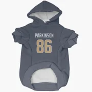 Colby Parkinson Los Angeles Rams  Dog & Cat Pet Hoodie - Navy