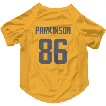 Colby Parkinson Los Angeles Rams  Dog & Cat Pet Jersey - Gold