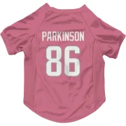 Colby Parkinson Los Angeles Rams  Dog & Cat Pet Jersey - Pink