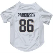 Colby Parkinson Los Angeles Rams  Dog & Cat Pet Jersey - White