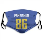 Colby Parkinson Los Angeles Rams  Face Mask - Royal