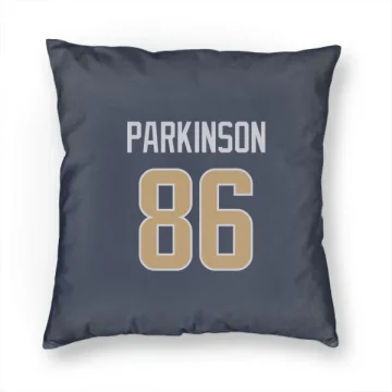 Colby Parkinson Los Angeles Rams  Pillow Cover (18 X 18) - Navy