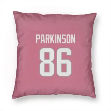 Colby Parkinson Los Angeles Rams  Pillow Cover (18 X 18) - Pink