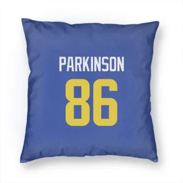 Colby Parkinson Los Angeles Rams  Pillow Cover (18 X 18) - Royal