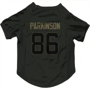 Colby Parkinson Los Angeles Rams  Service Dog & Cat Pet Jersey - Black