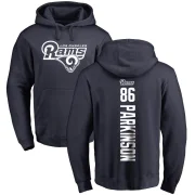 Colby Parkinson Men's Los Angeles Rams Pro Line Backer Pullover Hoodie Navy