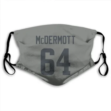 Conor McDermott Los Angeles Rams  Face Mask - Gray