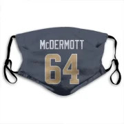 Conor McDermott Los Angeles Rams  Face Mask - Navy