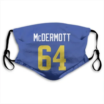 Conor McDermott Los Angeles Rams  Face Mask - Royal