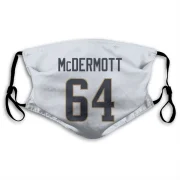 Conor McDermott Los Angeles Rams  Face Mask - White